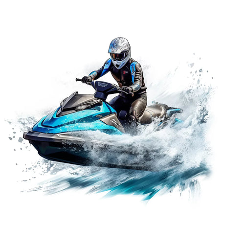 Jet Ski with rider