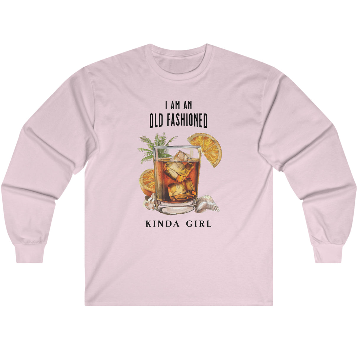 Light pink Old Fashioned Girl long-sleeve t-shirt