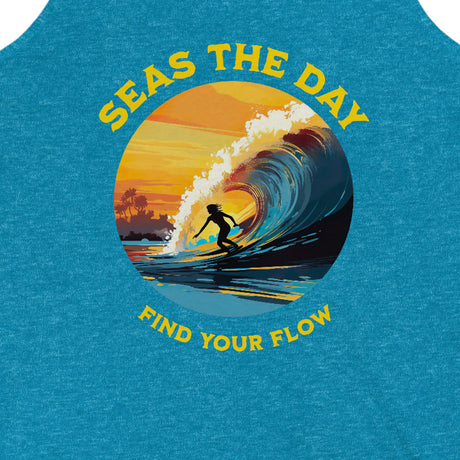 Ride The Tide tank top design