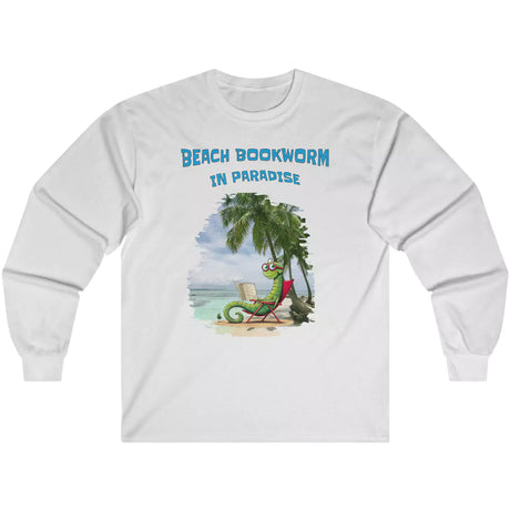 Beach Bookworm Long-Sleeve T-Shirt