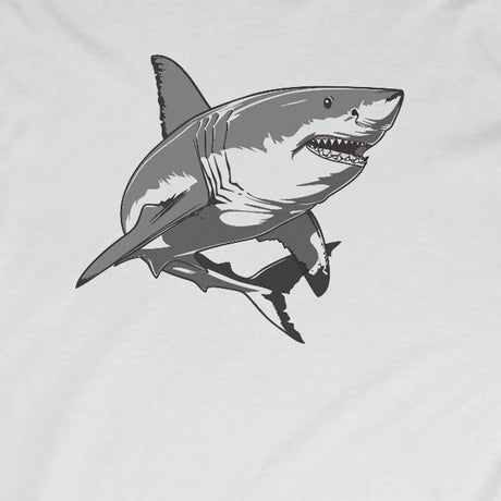 Design for Great White Fearless Predator long-sleeve t-shirt