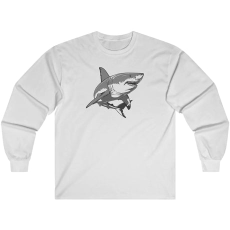 Ash Great White Fearless Predator long-sleeve t-shirt