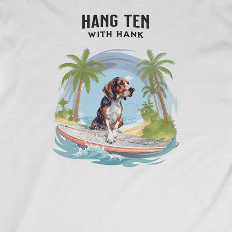 Design for Hang Ten With Hank long-sleeve t-shirt