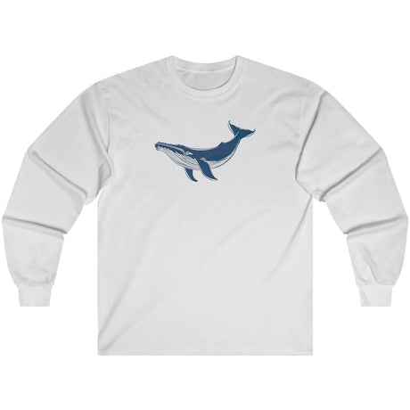 Ash Majestic Blue Whale long-sleeve t-shirt