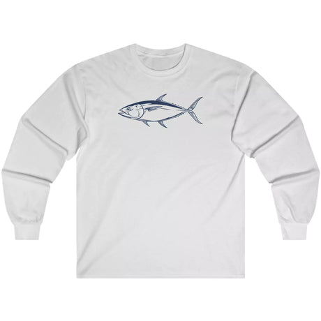 Ash Majestic Yellowfin Tuna long-sleeve t-shirt