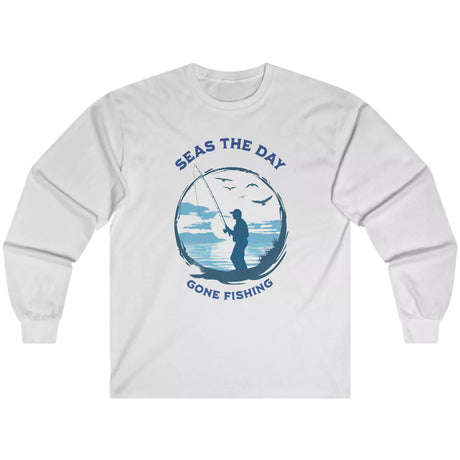 Seas The Day - Gone Fishing Long-Sleeve T-Shirt