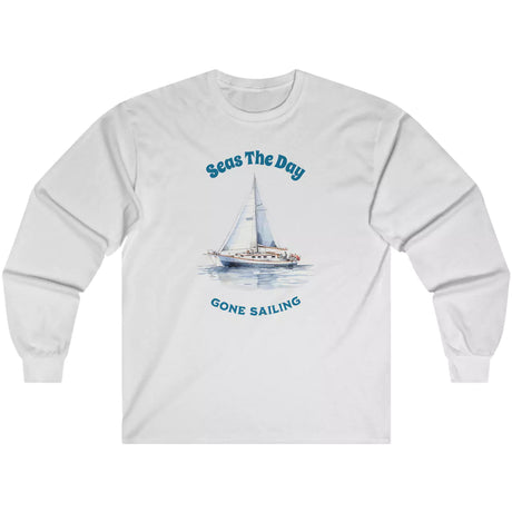 Ash Seas The Day | Gone Sailing long-sleeve t-shirt