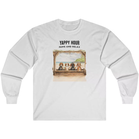 Ash Yappy Hour Paws And Relax long-sleeve t-shirt