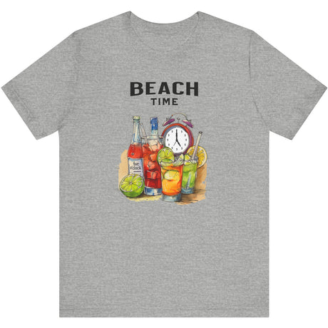 Athletic heater Beach Time Always t-shirt