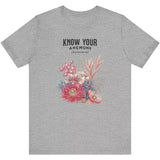 Athletic heather Know Your Anemone t-shirt