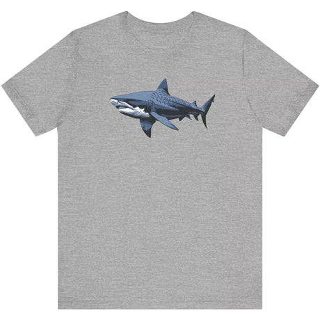 Athletic heather Tiger Shark Sea Prowler t-shirt