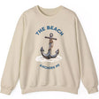 Beach Anchors Me sand-color sweatshirt