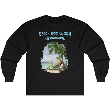 Beach Bookworm Long-Sleeve T-Shirt