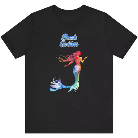 Black Beach Goddess (Mermaid) t-shirt