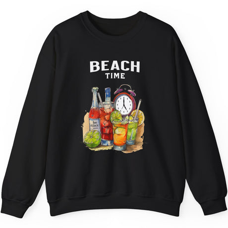 Black Beach Time Always sweatshirt