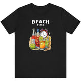 Black Beach Time Always t-shirt