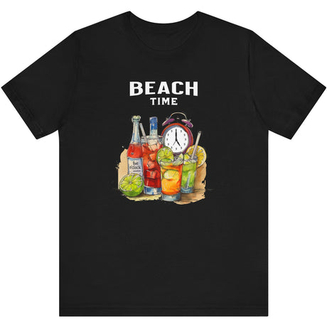 Black Beach Time Always t-shirt