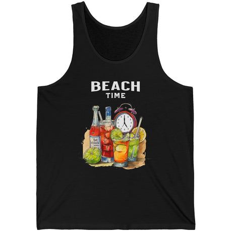 Black Beach Time Always tank top