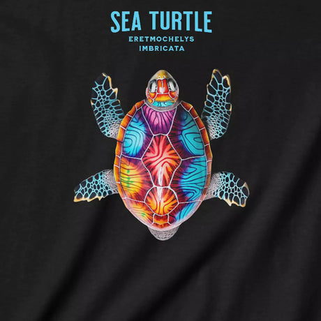 Design for Colorful Sea Turtle youth t-shirt