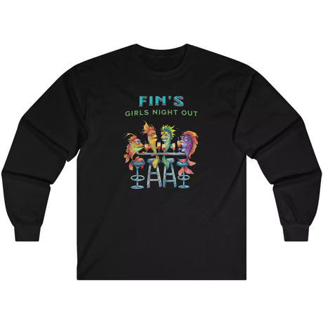 Black Girls Night Out At Fin's long-sleeve t-shirt