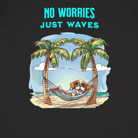 Design for No Worries Just Waves toddler t-shirt