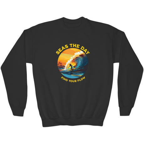 Black Ride The Tide youth sweatshirt