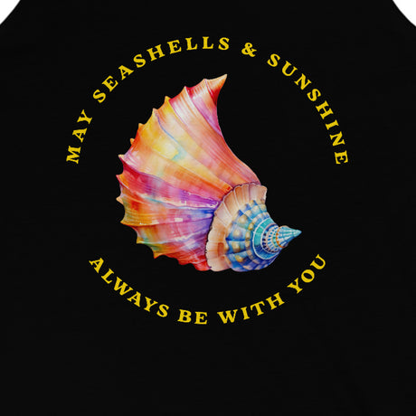 Seashells And Sunshine tank top design