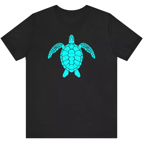 Black Silhouette Sea Turtle t-shirt