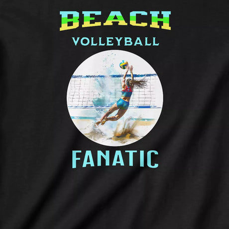 Design for Black Women's Volleyball Fanatic youth t-shirt