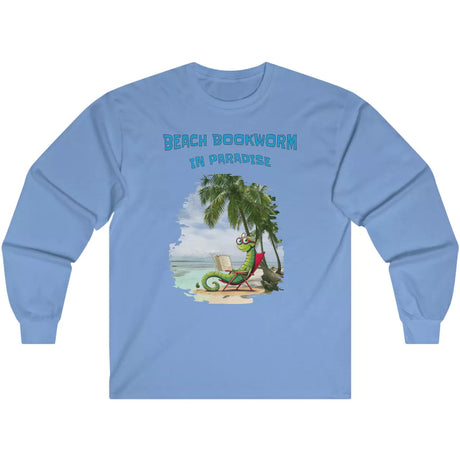 Beach Bookworm Long-Sleeve T-Shirt