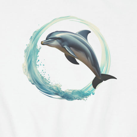 Coastal Joy Dolphin sweatshirt design