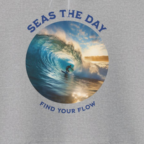 Find Your Flow (Surfer) Drawstring Hoodie