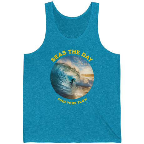 Find Your Flow tank top in aqua