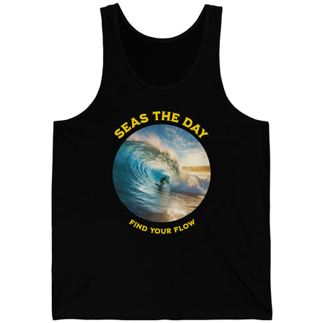 Find Your Flow tank top in black