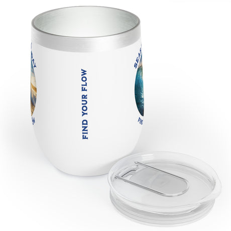 Find Your Flow insulated tumbler with top