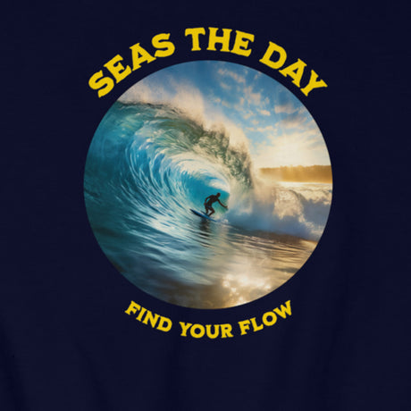 Find Your Flow youth sweatshirt design