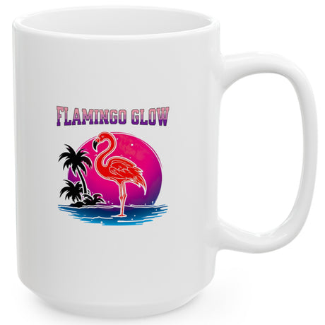 Flamingo Glow 15 oz mug