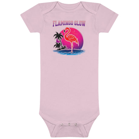 Flamingo Glow Onesie in pink