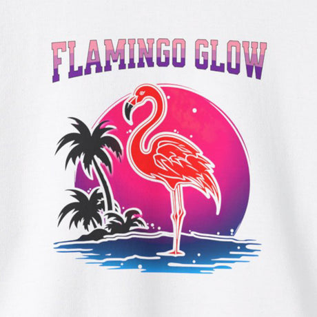 Flamingo Glow sweatshirt design