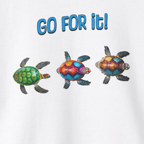 Go For It Sea Turtle sweatshirt design