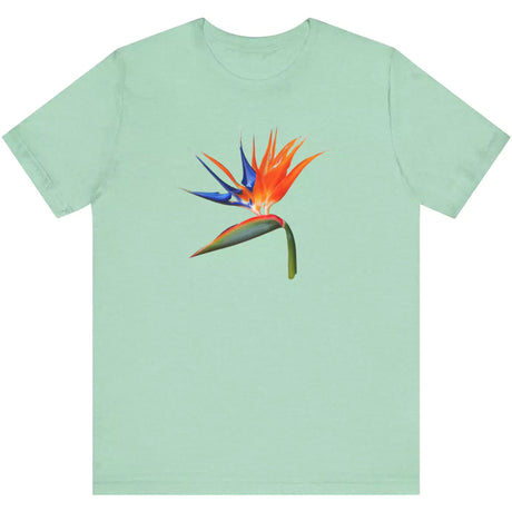 Heather Mint Bird Of Paradise (Bloom) t-shirt