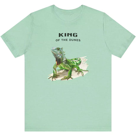 Heather Mint King Of The Dunes (Iguana) t-shirt