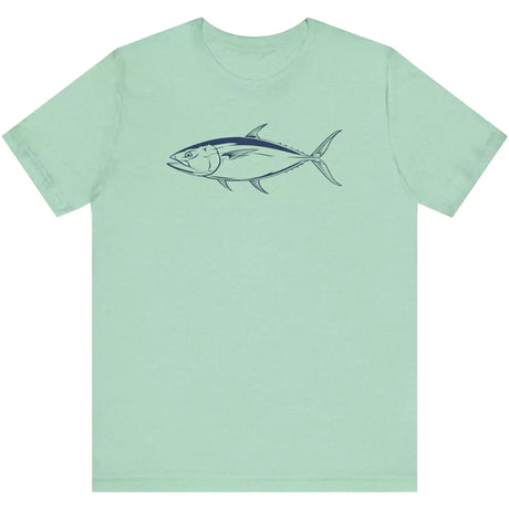 Heather Mint Majestic Yellowfin Tuna t-shirt