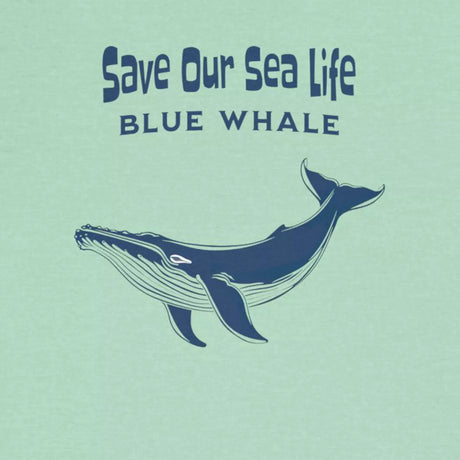 Design for Save Our Sea Life Blue Whale t-shirt