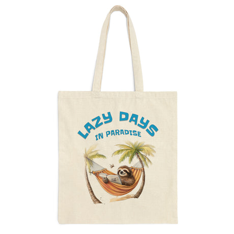 Lazy Days In Paradise tote bag front