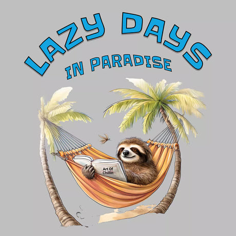 Close-up of Lazy Days In Paradise design