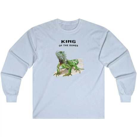 Light blue King Of The Dunes (Iguana) long-sleeve t-shirt