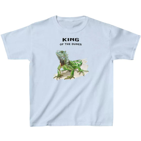 Light blue King Of The Dunes (Iguana) youth t-shirt