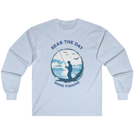 Seas The Day - Gone Fishing Long-Sleeve T-Shirt