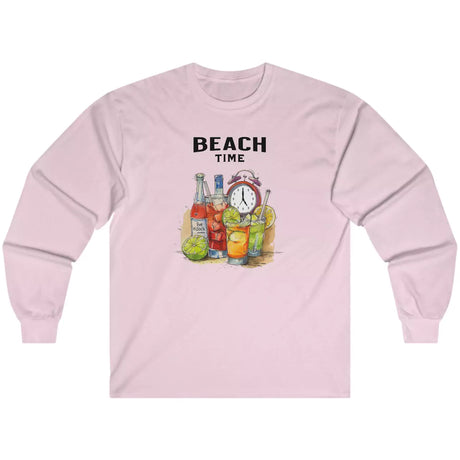 Light pink Always Beach Time long-sleeve t-shirt